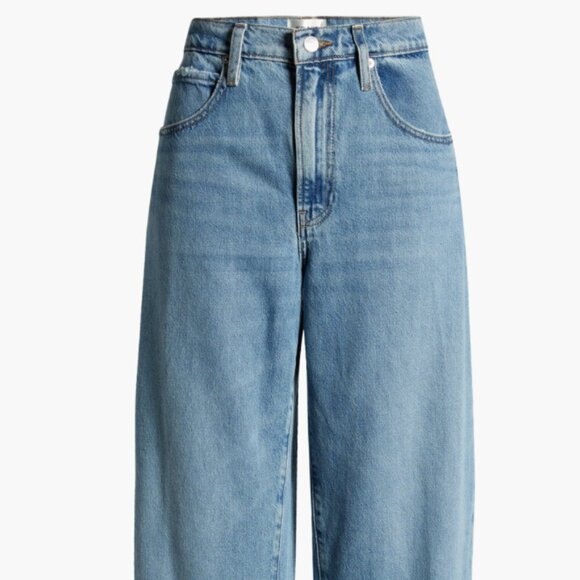 FRAME Denim Low Slung Barrel Leg Jeans (CARAMIA), Size 28, EUC - Picture 5 of 16